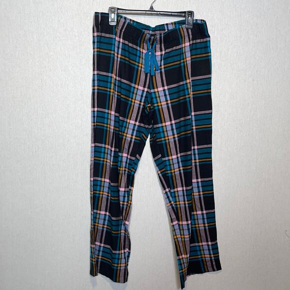 Jenni by Jennifer Moore Other - Jenni by Jennifer Moore plaid lounge sleep pants, teal/black size large